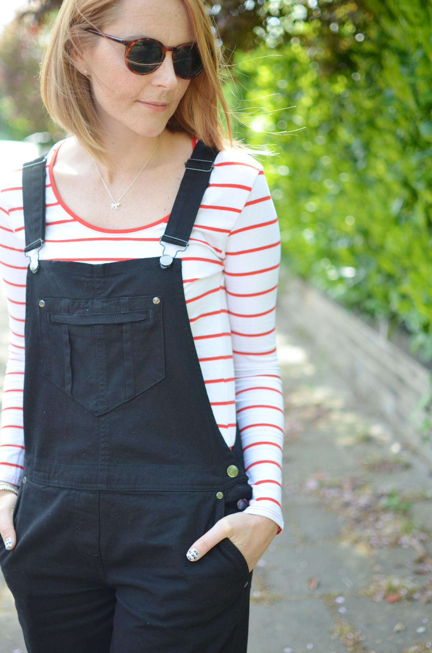 ASOS DUNGAREES & STRIPES – Outfit Post