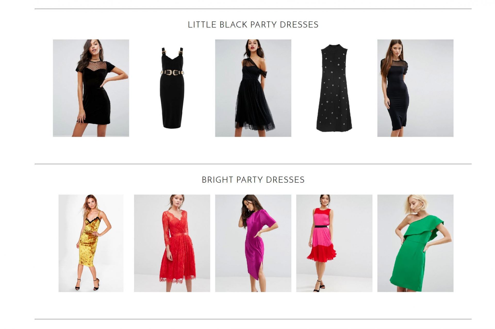 35 of the best Party Dresses #7DaysofChristmas